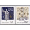 2011. Carsten Niebuhrs rejse. AFA nr. 1660-61,  postfrisk   Stemplet FDC