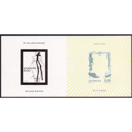 2011. Mode. AFA nr. 1673, i  postfrisk miniark   Stemplet FDC