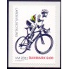 2011. VM i landevejscykling. AFA nr. 1674,  postfrisk   Stemplet FDC