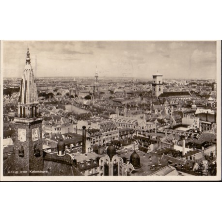 København. Udsigt over. brugt 1934