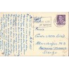 København. Aftenbilled fra Centrum, med National Scala, brugt 1951