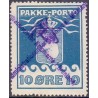 Grønland/Greenland 1905 10 Øre. Blå. AFA nr. 3 postfrisk stemplet