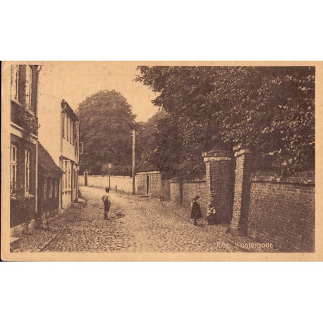 6760. Ribe. klostergade, ubrugt (Stenders)
