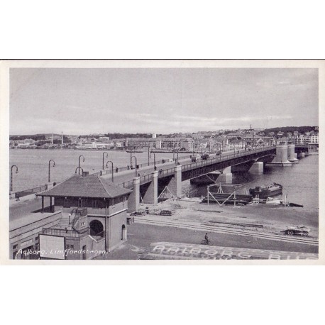 9000. Aalborg. Limfjordsbroen , ubrugt (Stenders)
