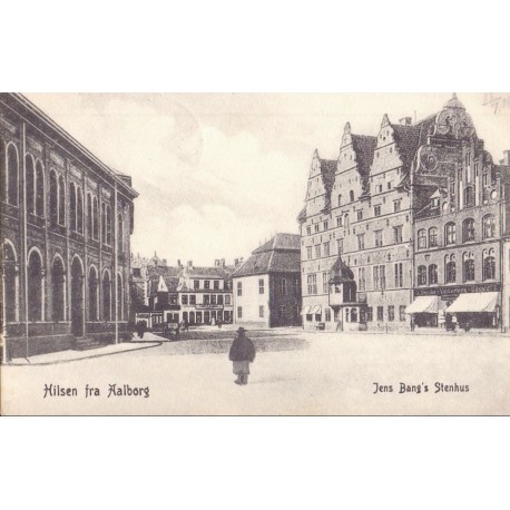 9000. Aalborg. Hilsen fra, Jens bang's Stenhus, brugt (Ferd. Hansen)