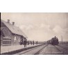 Værløse  Jernbanestation, brugt og med julemærke 1909 (Alstrup)