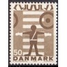 1970. Trafiksikkerhed. AFA nr. 494 postfrisk, stemplet FDC