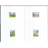 Rep. De Côte D'Ivorie 1998 Football in souvenier blocks, and only 500 set unlisted in michel
