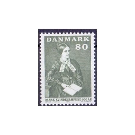 1971. Dansk Kvindesamfund. AFA nr. 509 postfrisk      stemplet FDC