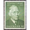 1973. Johannes V. Jensen. AFA nr. 542 postfrisk  stemplet FDC