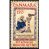 1973. Kgl. Biblotek. AFA nr. 550 postfrisk   stemplet FDC