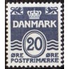 1974. Suppleringsværdi. AFA nr. 557 postfrisk  stemplet FDC