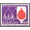 1974. Bloddonersagen. AFA nr. 558 postfrisk  stemplet FDC