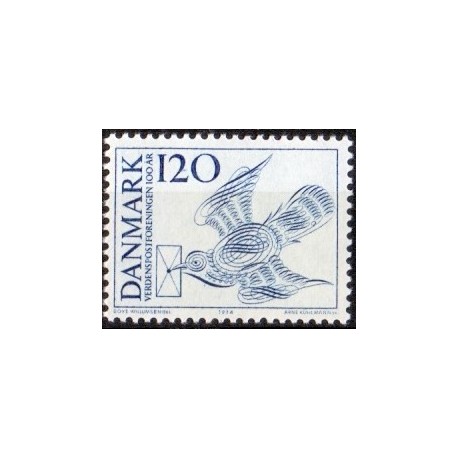 1974. Verdenspostforeningen. AFA nr. 579 postfrisk    stemplet FDC