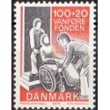 1976. Vanførefonden. AFA nr. 623 postfrisk  stemplet FDC