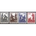 1976. Dansk glasproduktion. AFA nr. 627-30 postfrisk  stemplet FDC