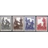 1976. Dansk glasproduktion. AFA nr. 627-30 postfrisk  stemplet FDC