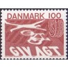 1977. Ny færdselslov. AFA nr. 634 postfrisk  stemplet FDC