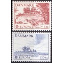 1977. Europamærker / CEPT. AFA nr. 635-36 postfrisk  stemplet FDC