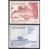 1977. Europamærker / CEPT. AFA nr. 635-36 postfrisk  stemplet FDC