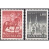 1978. Fredensborg museet. AFA nr. 656-57 postfrisk  stemplet FDC