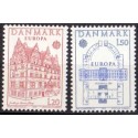 1978. Europamærke / CEPT. AFA nr. 658-59 postfrisk  stemplet FDC