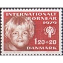 1979. International børneår. AFA nr. 671 postfrisk   stemplet FDC