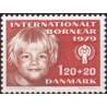 1979. International børneår. AFA nr. 671 postfrisk   stemplet FDC