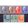 1979. Farveændringer og  suppleringsværdier. AFA nr. 675-81 postfrisk  stemplet FDC