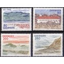 1979. Landsdelsserie Nordjylland. AFA nr. 686-89 postfrisk    stemplet FDC