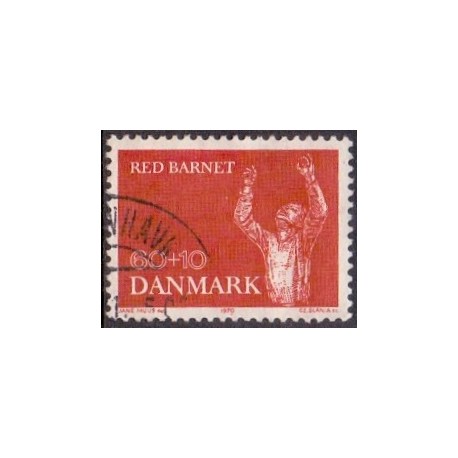 1970. Red Barnet. AFA nr. 495 postfrisk, stemplet FDC
