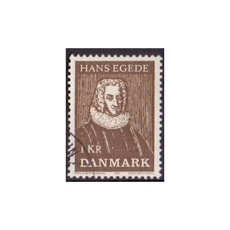 1971. Hans Egedes. AFA nr. 513 postfrisk     stemplet FDC