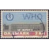 1972. WHO Bygningen. AFA nr. 533 postfrisk    stemplet FDC