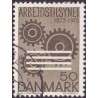 1973. Arbejderbeskyttelse. AFA nr. 543 postfrisk   stemplet FDC