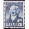 1973. Kgl. Veterinærskole. AFA nr. 544 postfrisk   stemplet FDC