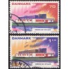 1973. Nordens hus. AFA nr. 547-48 postfrisk   stemplet FDC