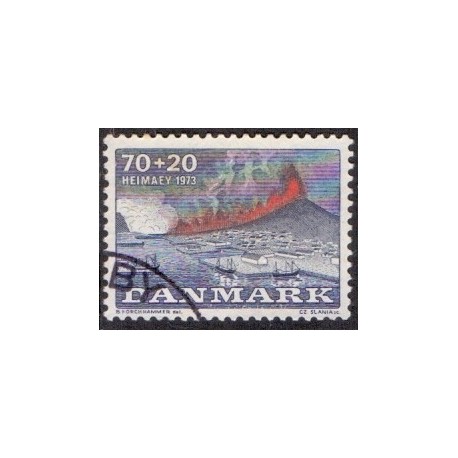 1973. Heimaey, Island. AFA nr. 549 postfrisk   stemplet FDC