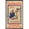 1973. Kgl. Biblotek. AFA nr. 550 postfrisk   stemplet FDC