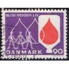 1974. Bloddonersagen. AFA nr. 558 stempelt postfrisk  stemplet FDC