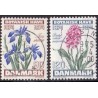 1974. Botanisk Have. AFA nr. 577-78 postfrisk   stemplet FDC