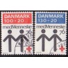 1976. Dansk Røde Kors. AFA nr. 611-12 postfrisk  stemplet FDC