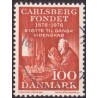 1976. Carlsbergfonden. AFA nr. 626 postfrisk stemplet FDC