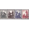 1976. Dansk glasproduktion. AFA nr. 627-30 postfrisk  stemplet FDC
