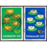 1977. Nordisk Råd. blank gummi. AFA nr. 631-32 postfrisk  stemplet FDC