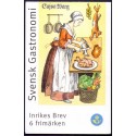 Sverige 2002. Gastronomi. AFA 2232-37, postfrisk sammentryk  stemplet  hæfte FDC parstykkke