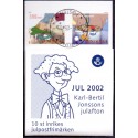 Sverige 2002. Julefrimærker. AFA 2255-58,  postfrisk hæfte stemplet  hæfte FDC parstykkke