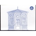 Sverige 2003. Lysthuse. AFA 2283-87,  postfrisk stemplet  hæfte FDC parstykkke