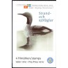 Sverige 2003. Strand- og søfugle. AFA 2299-2302,  postfrisk sammentryk stemplet  hæfte FDC parstykkke