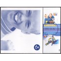 Sverige 2003. Det svenske idrætsforbund. AFA 2259-62,  postfrisk  stemplet  hæfte FDC parstykkke