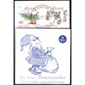 Sverige 2004. Julemærke. AFA nr. 2366-69,  postfrisk hæfte sammentryk stemplet  hæfte FDC parstykkke